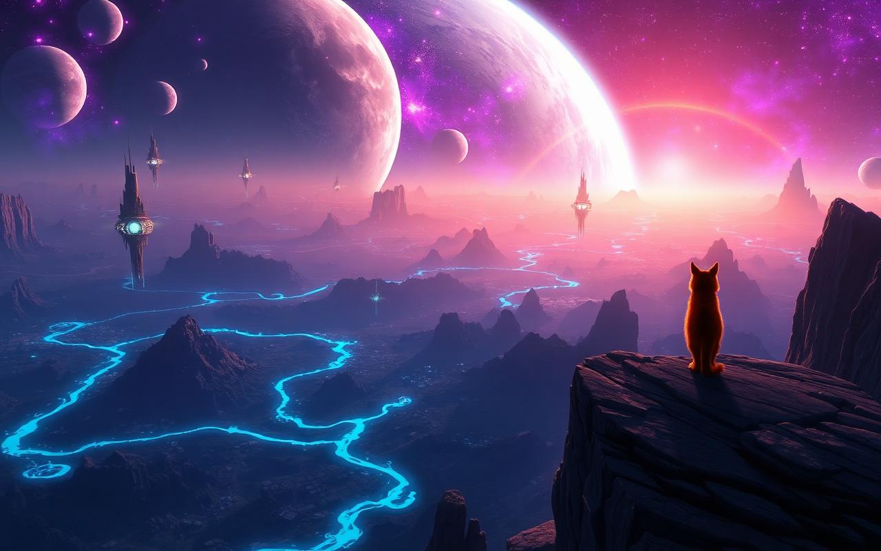 The Cryptoverse concept art